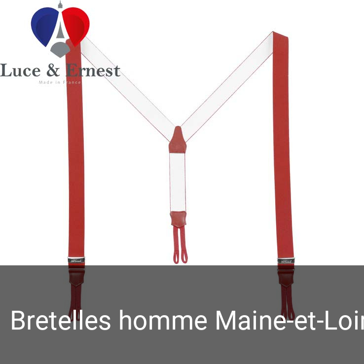 Bretelles homme Maine-et-Loire